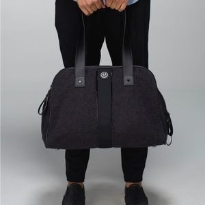 Lululemon Two Times A Yogi Bag *Wool Heathered Black